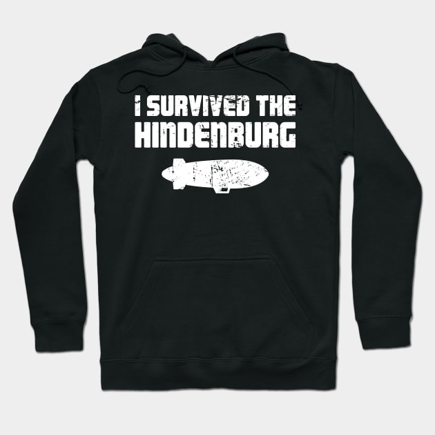 Airship Blimp Dirigible - The Hindenburg Disaster Hoodie by MeatMan